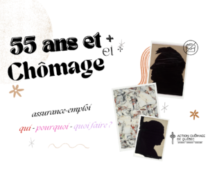 55 ans et plus et chômage